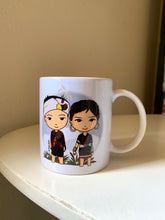 Load image into Gallery viewer, KUKI TRIBE INSPIRED CERAMIC PRINTED MUG
