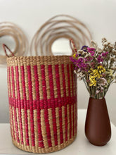Load image into Gallery viewer, Water hyacinth Laundry Basket