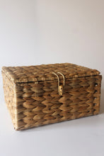 Load image into Gallery viewer, WATER HYACINTH STORAGE BOX