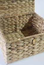Load image into Gallery viewer, WATER HYACINTH STORAGE BOX