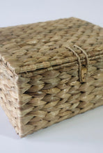 Load image into Gallery viewer, WATER HYACINTH STORAGE BOX