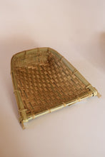 Load image into Gallery viewer, TRADITIONAL SMALL BAMBOO WINNOWING TRAY