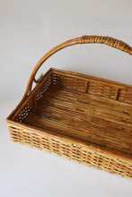 Load image into Gallery viewer, CANE TRAY WITH HANDLE