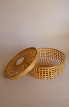 Load image into Gallery viewer, Bamboo Basket with Lid