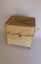 Load image into Gallery viewer, Bamboo Storage Trunk with Lid