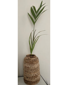 BANANA FIBRE LONG VASE