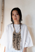 Load image into Gallery viewer, Goulu statement jute U necklace
