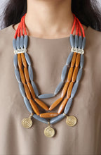 Load image into Gallery viewer, Goulu Timeless Multi Colour Glass Beads Necklace
