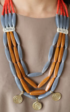 Load image into Gallery viewer, Goulu Timeless Multi Colour Glass Beads Necklace
