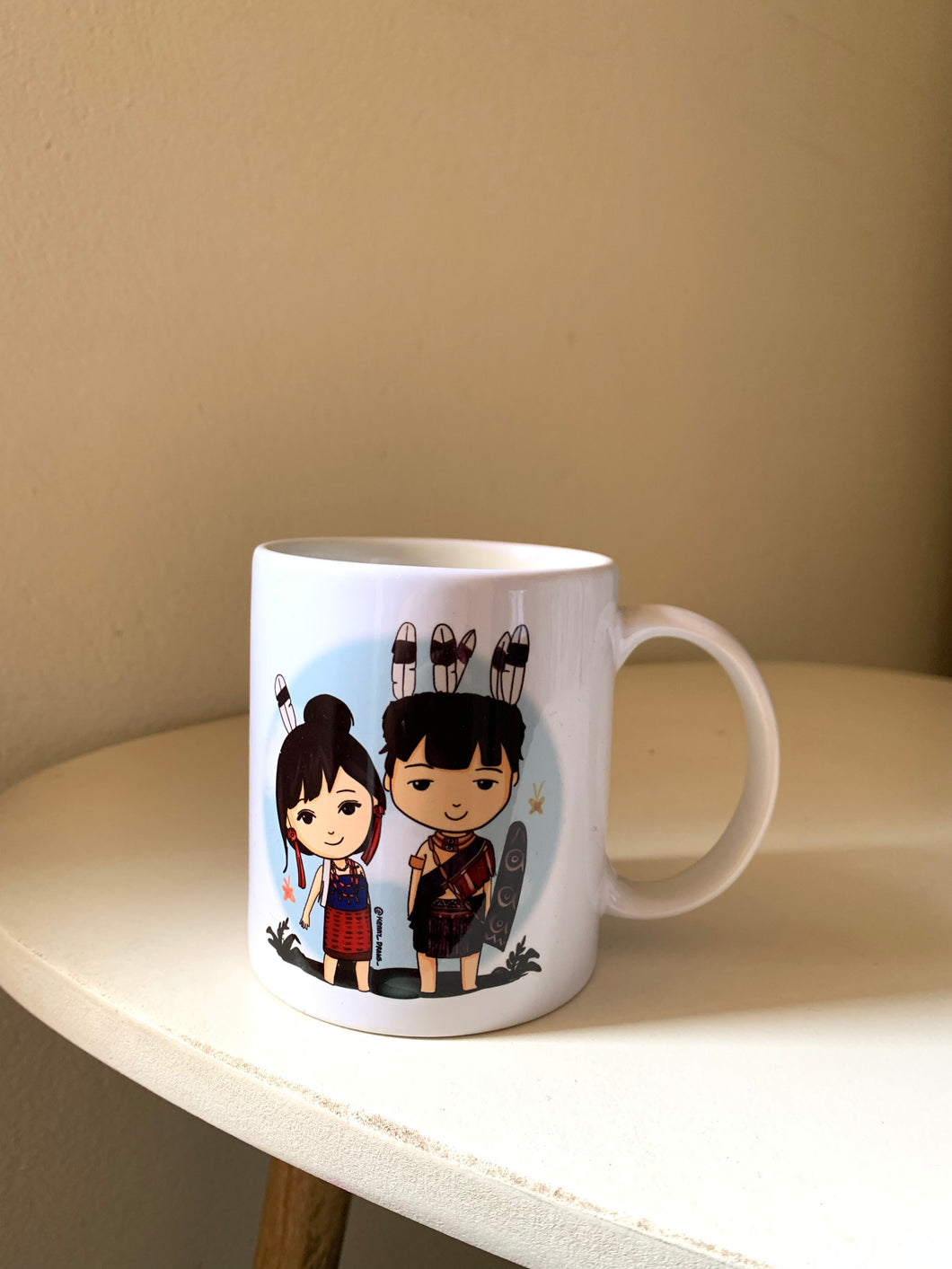 AO TRIBE INSPIRED CERAMIC PRINTED MUG