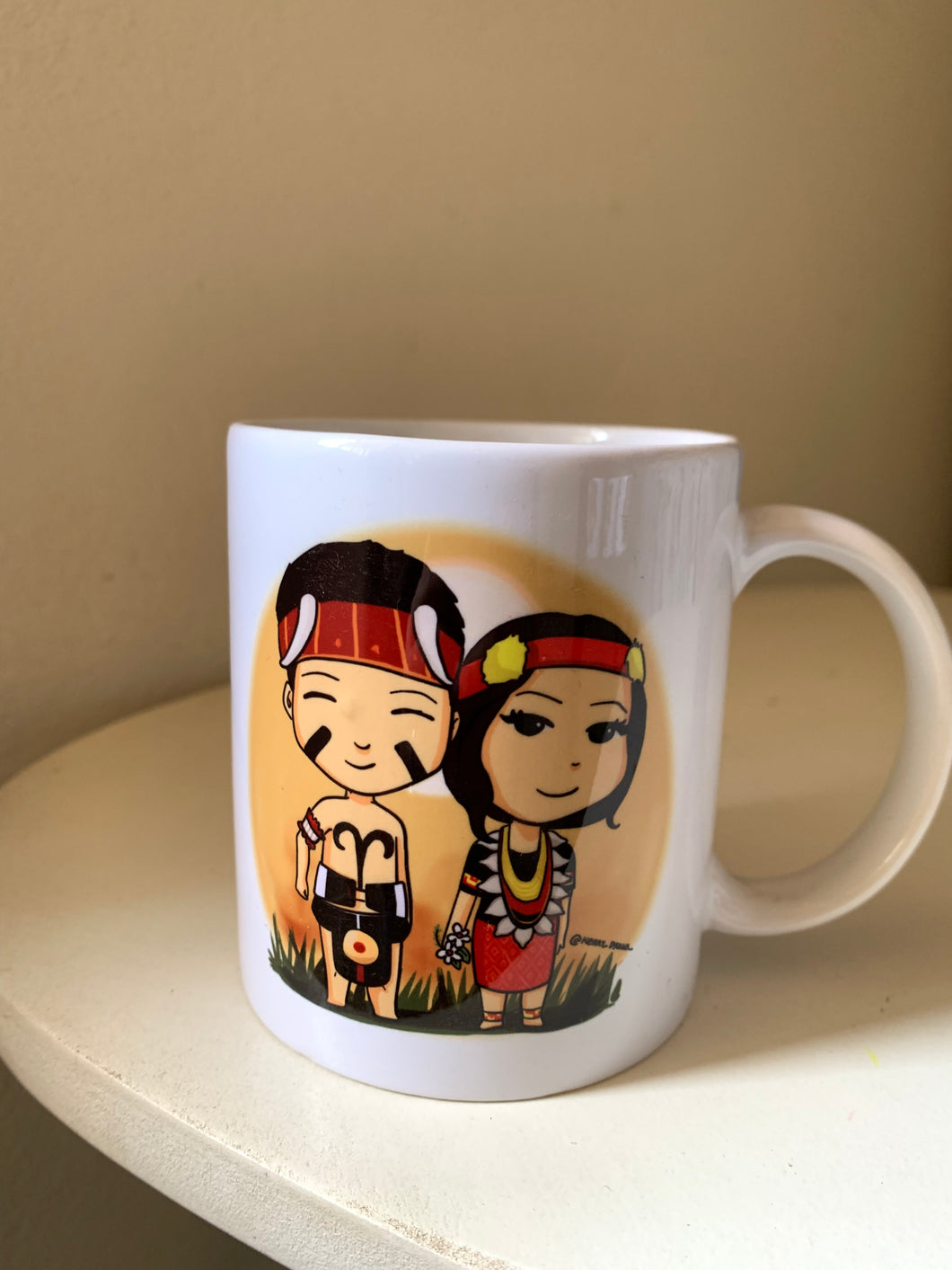KONYAK TRIBE INSPIRED CERAMIC PRINTED MUG