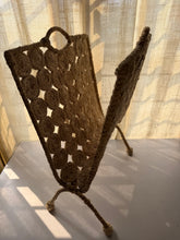Load image into Gallery viewer, Banana fibre newspaper/magazine stand
