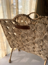 Load image into Gallery viewer, Banana fibre newspaper/magazine stand
