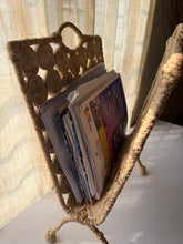 Load image into Gallery viewer, Banana fibre newspaper/magazine stand
