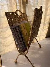 Load image into Gallery viewer, Banana fibre newspaper/magazine stand
