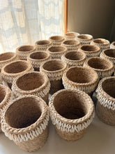 Load image into Gallery viewer, BANANA FIBRE SHELL MINI BASKET
