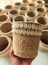 Load image into Gallery viewer, BANANA FIBRE SHELL MINI BASKET
