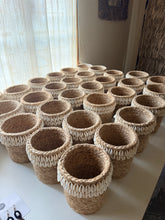 Load image into Gallery viewer, BANANA FIBRE SHELL MINI BASKET

