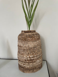 BANANA FIBRE LONG VASE