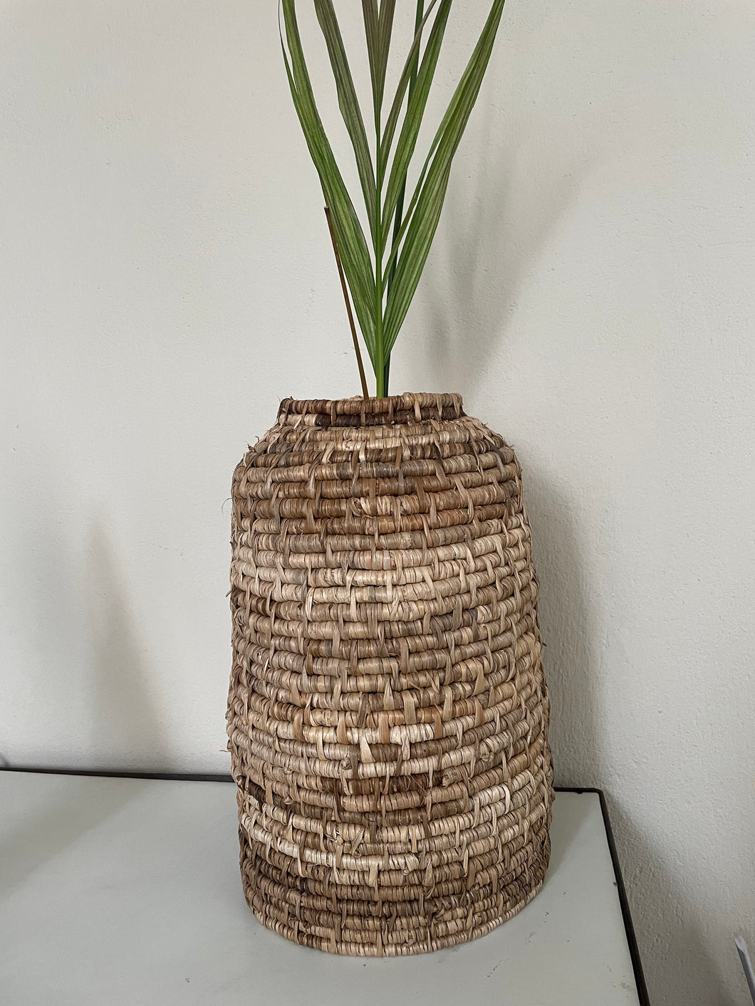 BANANA FIBRE LONG VASE