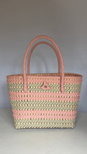 Load image into Gallery viewer, Plastic straw weave shopping bag

