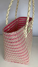 Load image into Gallery viewer, Plastic straw weave shopping bag
