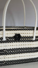 Load image into Gallery viewer, Plastic straw weave shopping bag
