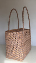 Load image into Gallery viewer, Plastic straw weave shopping bag

