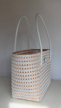 Load image into Gallery viewer, Plastic straw weave shopping bag
