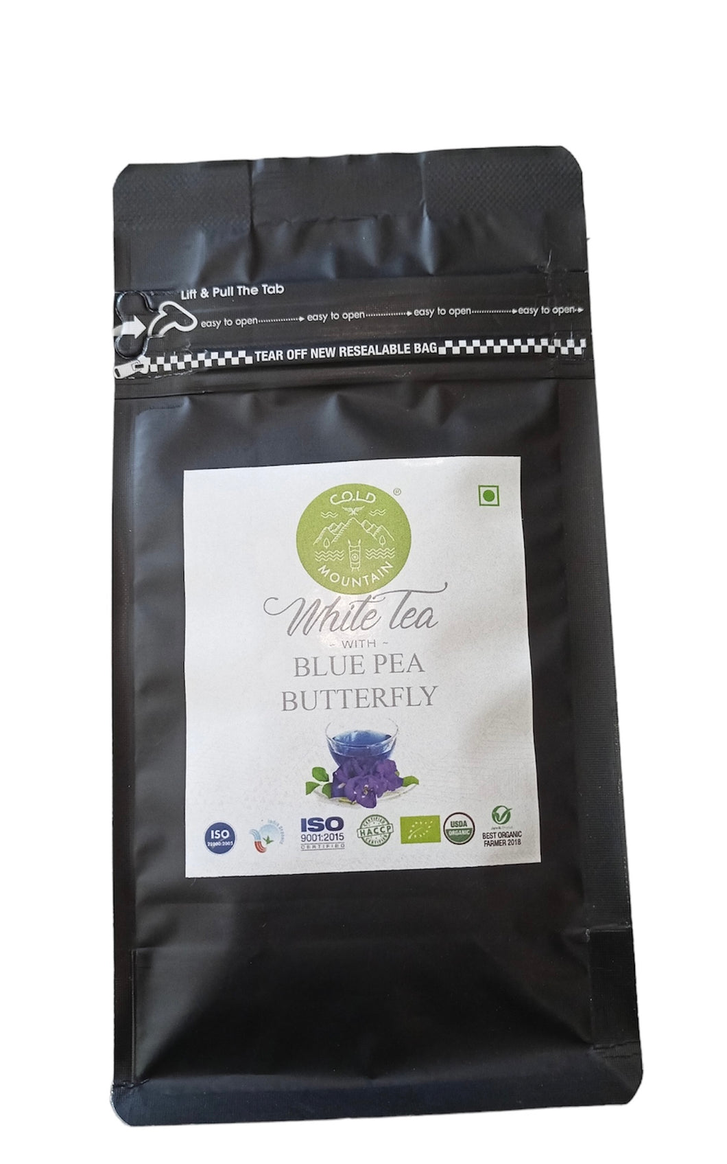White tea | Blue Pea Butterfly | cold mountain Tea