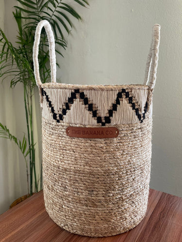 RUNWAY NAGALAND BARK STORAGE BASKET
