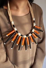 Load image into Gallery viewer, RUNWAYNAGALAND GOULU STATEMENT NECKLACE
