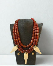 Load image into Gallery viewer, GTJ Timeless Necklace Agates Stone With Shell
