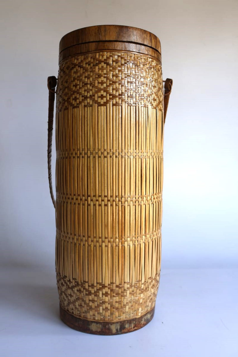 TRADITIONAL BAMBOO STORAGE CONTAINER – Runway Nagaland