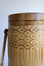 Load image into Gallery viewer, TRADITIONAL BAMBOO STORAGE CONTAINER

