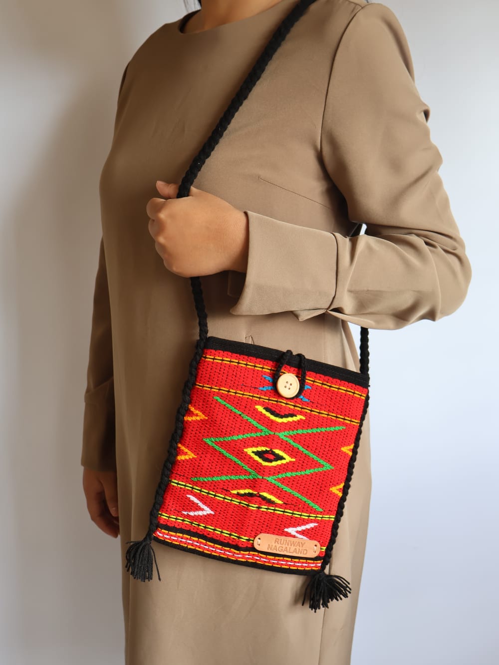 RUNWAY NAGALAND TRADITIONAL KONYAK BAG