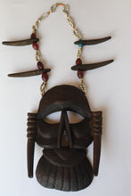 Load image into Gallery viewer, TRIBAL WOODEN MASK WALL DECOR
