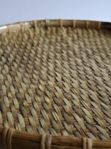 TRADITIONAL BAMBOO WINNOWING TRAY
