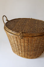 Load image into Gallery viewer, CANE BASKET WITH HANDLE
