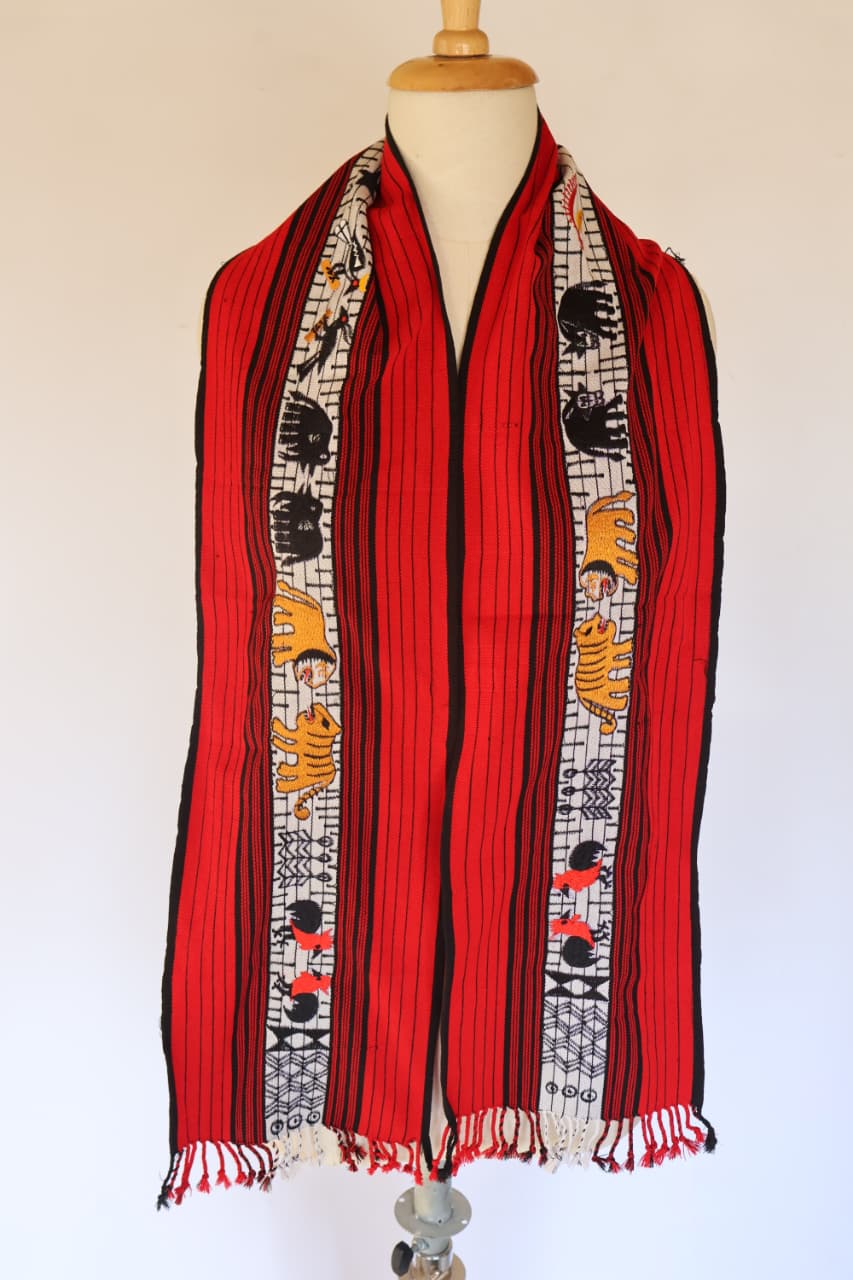 NAGA TRADITIONAL MEN'S STOLE