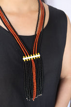 Load image into Gallery viewer, Goulu Timeless Necklace Brown and Black String Necklace
