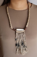 Load image into Gallery viewer, Goulu Tassel Shell Pendant Necklace
