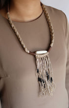 Load image into Gallery viewer, Goulu Tassel Shell Pendant Necklace
