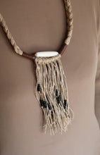 Load image into Gallery viewer, Goulu Tassel Shell Pendant Necklace
