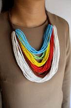 Load image into Gallery viewer, Goulu Rainbow Layered Beaded Necklace
