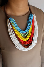 Load image into Gallery viewer, Goulu Rainbow Layered Beaded Necklace

