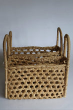 Load image into Gallery viewer, Water Hyacinth Paper Holder

