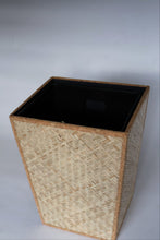 Load image into Gallery viewer, Cane Trash Bin
