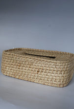 Load image into Gallery viewer, Bamboo Cane Tissue Box
