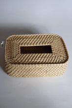 Load image into Gallery viewer, Bamboo Cane Tissue Box
